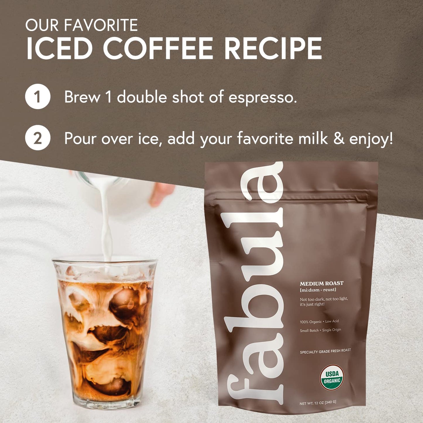 Low Acid Coffee Beans Whole, USDA Organic Coffee Beans Medium Roast - Non-Gmo - No Molds - Mycotoxins Pesticides Free - Single Origin - 12 Oz