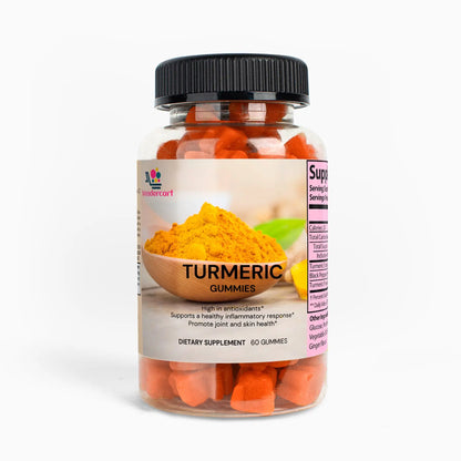 Turmeric Gummies – Powerful Anti-Inflammatory & Joint Support | Natural Pain Relief | 30 Gummies | Vegan & Non-GMO
