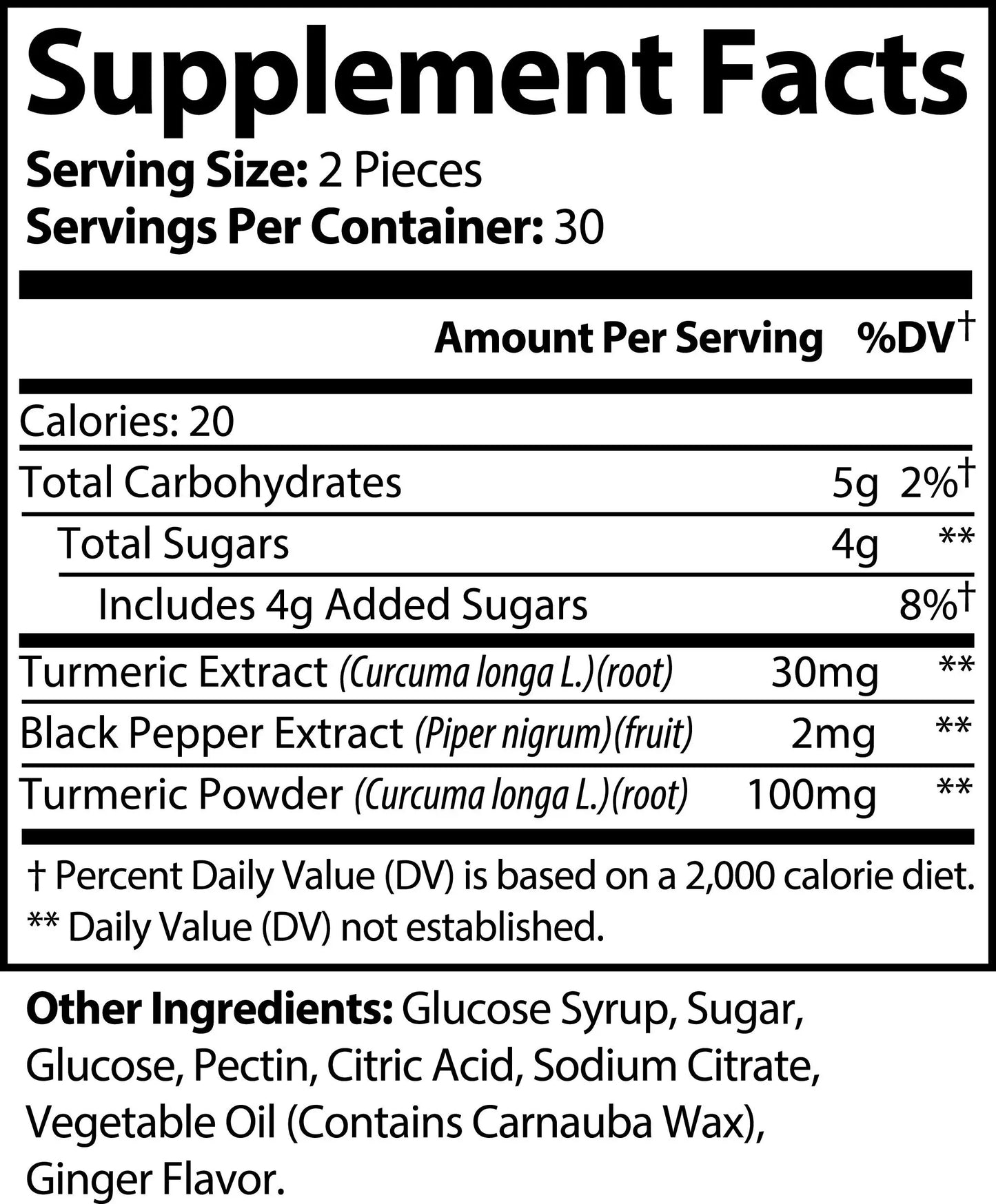 Turmeric Gummies – Powerful Anti-Inflammatory & Joint Support | Natural Pain Relief | 30 Gummies | Vegan & Non-GMO