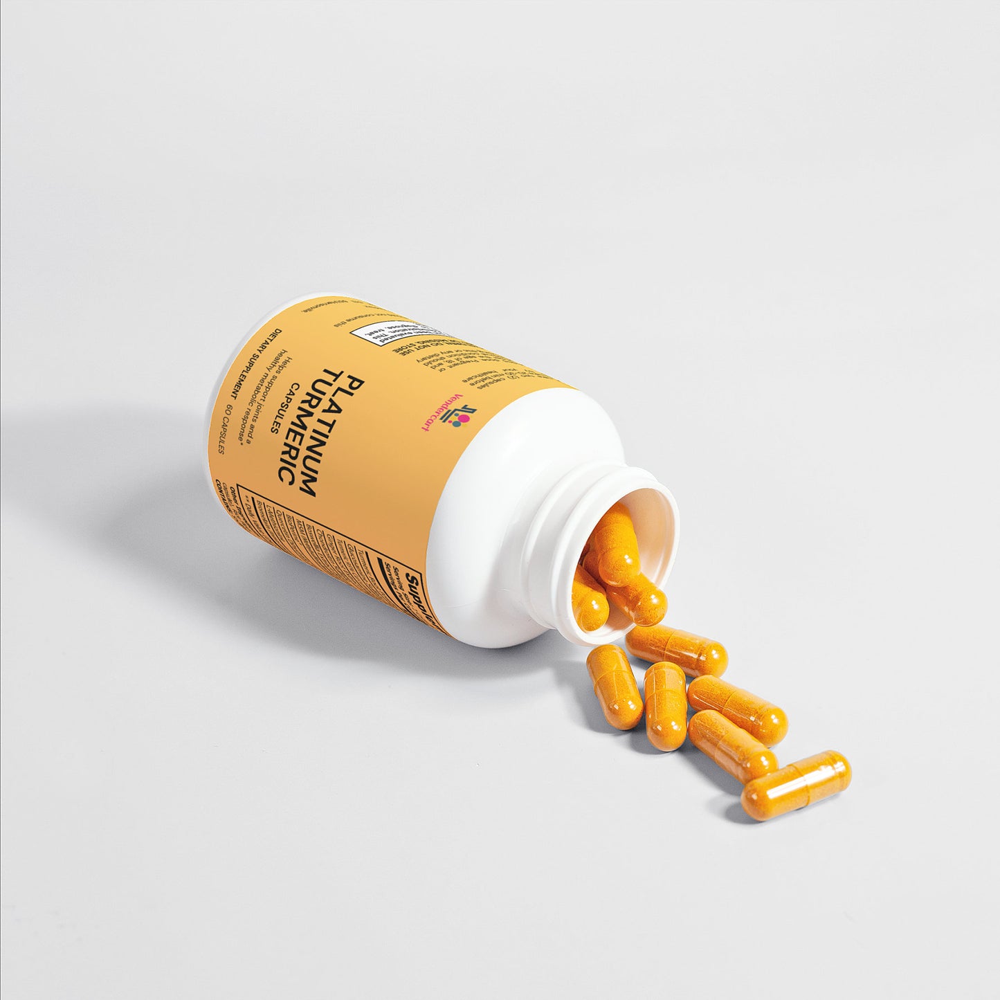 Platinum Supplement Turmeric Advanced Joint Support - Natural Inflammation Relief, Joint Mobility & Antioxidant Protection | 60 Capsules