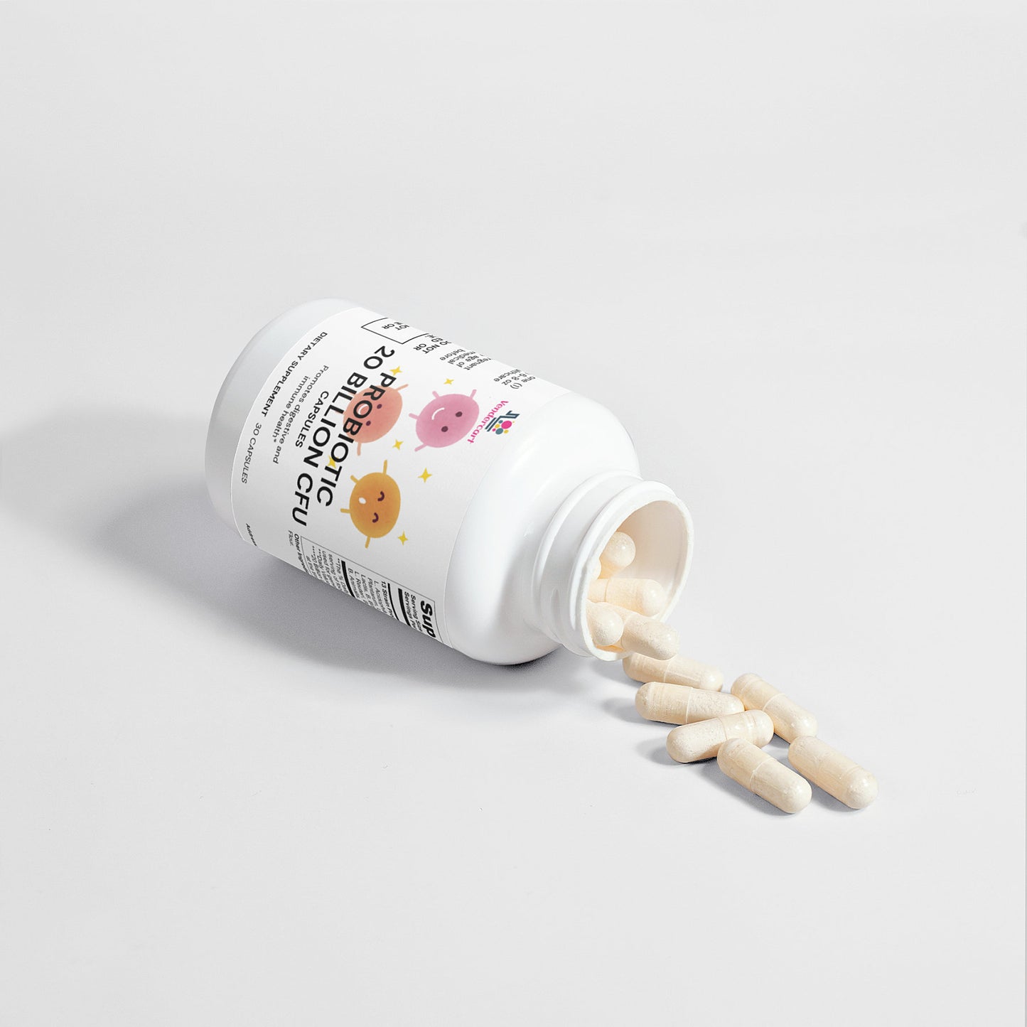Probiotic 20 Billion CFU - Advanced Digestive Health & Immune Support Supplement | 30 Capsules | Gut Health
