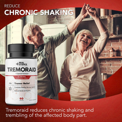 Tremoraid Natural Essential Tremor Relief Supplements - Effective And