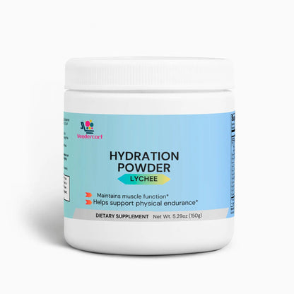 Hydration Powder Lychee – Electrolyte Drink Mix for Rapid Hydration & Energy Support | Sugar-Free Hydration Supplement | 30 Servings