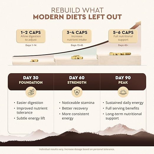 Ancestral Supplements Grass Fed Beef Liver 180 Capsules, Supports Energy Production, Detoxification, Digestion, Immunity and Full Body Wellness, Non-GMO, Freeze Dried Liver Health Supplement