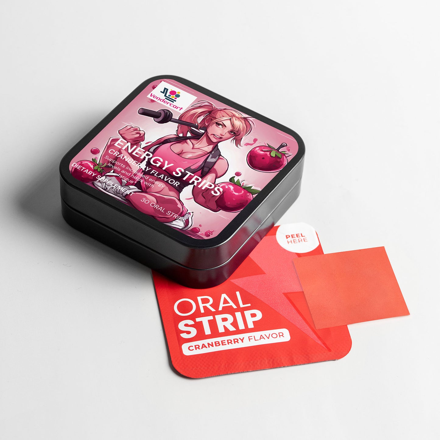 Fast-Acting Energy Strips for Instant Focus & Stamina | Portable Energy Boost for Daily Performance & Alertness
