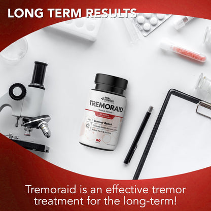 Tremoraid Natural Essential Tremor Relief Supplements - Effective And