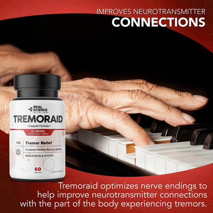 Tremoraid Natural Essential Tremor Relief Supplements - Effective And