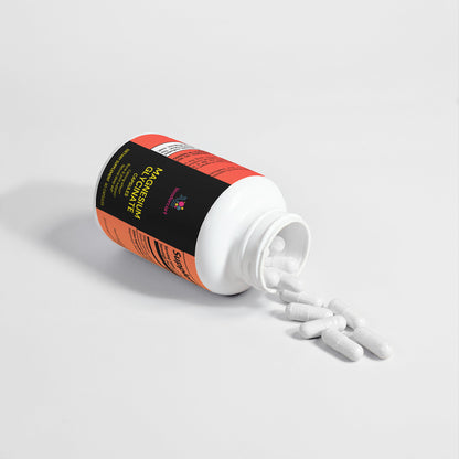 Magnesium Glycinate 90 Capsules – High Absorption Magnesium for Sleep, Stress Relief & Muscle Recovery | Calm & Relaxation Support Supplement