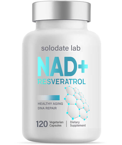 NAD Resveratrol Supplement, ,NAD+ Supplements NAD Supplements for Women and Men, 120 Capsule