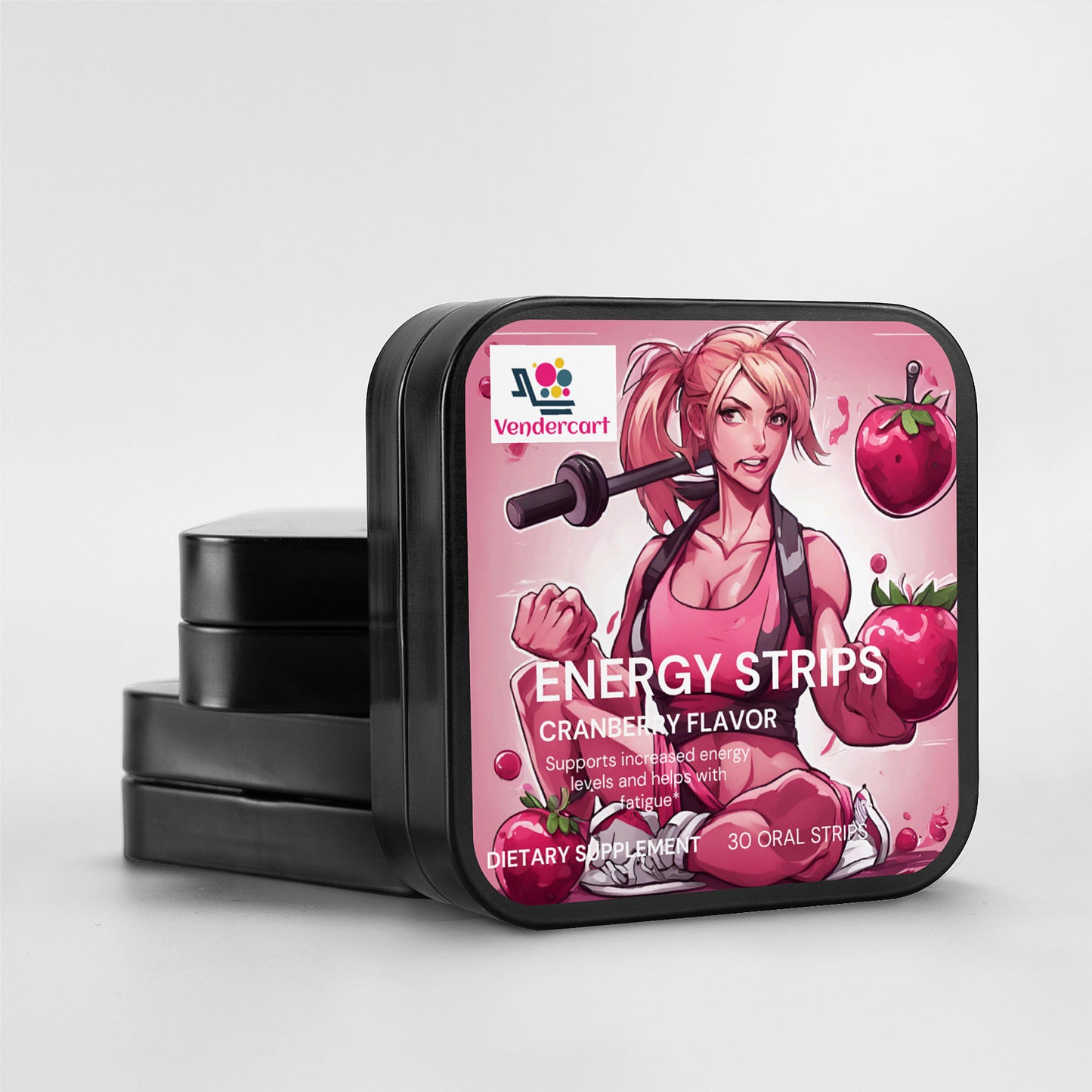 Fast-Acting Energy Strips for Instant Focus & Stamina | Portable Energy Boost for Daily Performance & Alertness