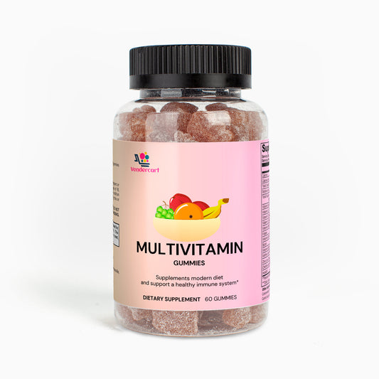 Multivitamin Bear Gummies – Complete Daily Vitamins for Adults | 60 Gummies | Immune Support & Energy Boost
