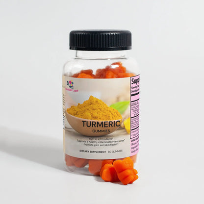 Turmeric Gummies – Powerful Anti-Inflammatory & Joint Support | Natural Pain Relief | 30 Gummies | Vegan & Non-GMO