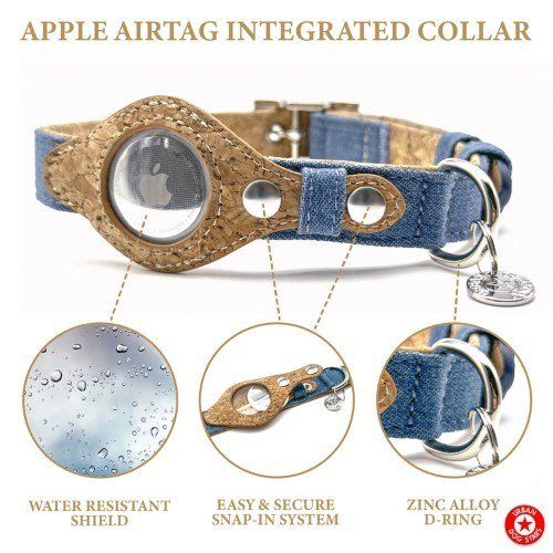 Apple Airtag Integrated Collar Apple Airtag Integrated Collar